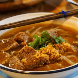 Thai Beef Stew Noodle Soup