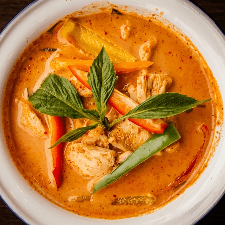 Delicious Panang Curry Awaits