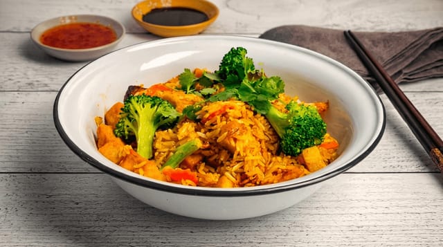 Pineapple Fried Rice.
